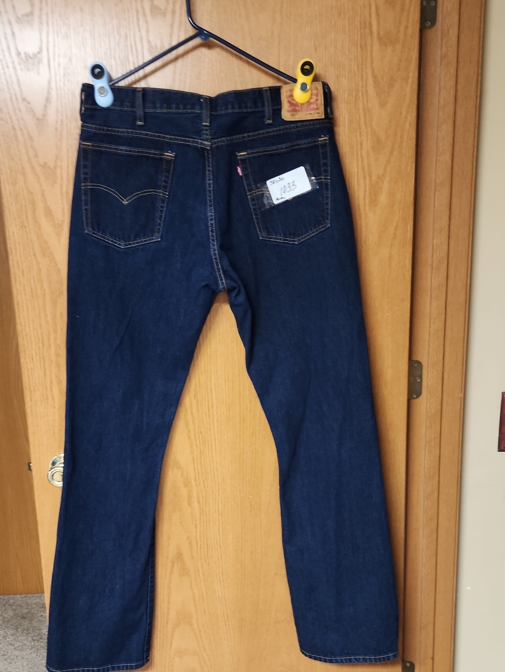 Levis 517 Men's Dark Blue Denim Jeans - 38x36 number 1033